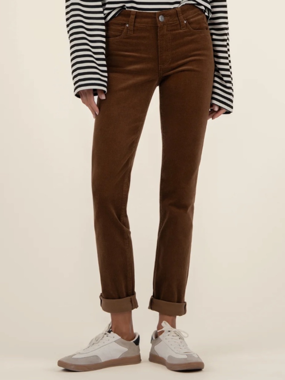 Kut from the Kloth Catherine Corduroy Boyfriend Pants